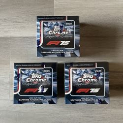 Topps Chrome F1 Sapphire Hobby Box