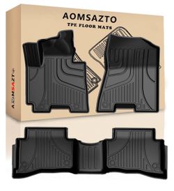 Heavy Duty TPE All Weather Car Floor Mats（To view various vehicle models, please refer to the description below.）