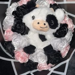 Cow Bouquet 24 Roses