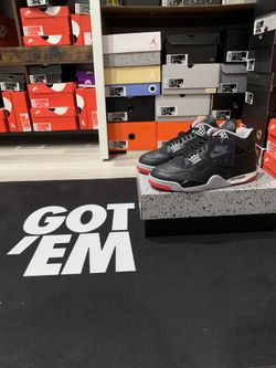 Jordan 4 Bred Reimagined Size 10