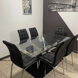 black DINING CHAIRS 🪑 🖤