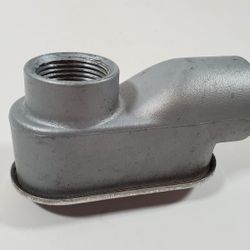 Killark SLB-2, 3/4" Hub, Gray, Aluminum, Service Entrance Conduit Body, 1pc