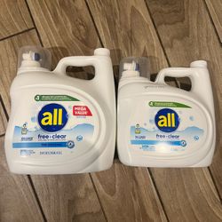 Detergent All 2 X $30