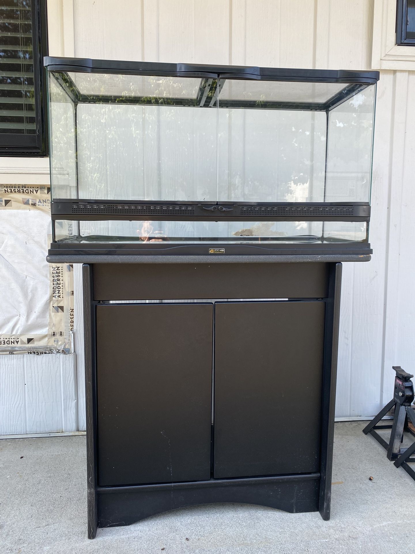 Terrarium And Cabinet