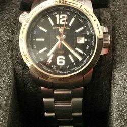 Swiss Legend GMT World Timer – Swiss Quartz – 316L Steel – $145 OBO