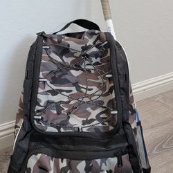 Athletico Baseball Bat Bag - Backpack for Baseball, T-Ball & Softball Equipment 

