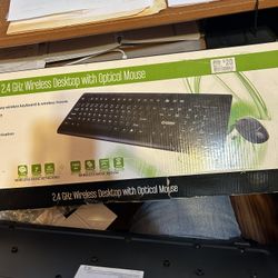 Cordless Keyboard And Mouse