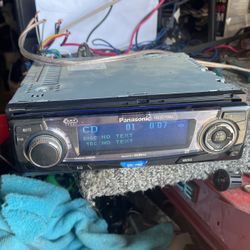 Panasonic Cd Player 