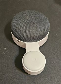 Google Nest Mini 1st Gen Smart Speaker With Wall Mount Good Condition