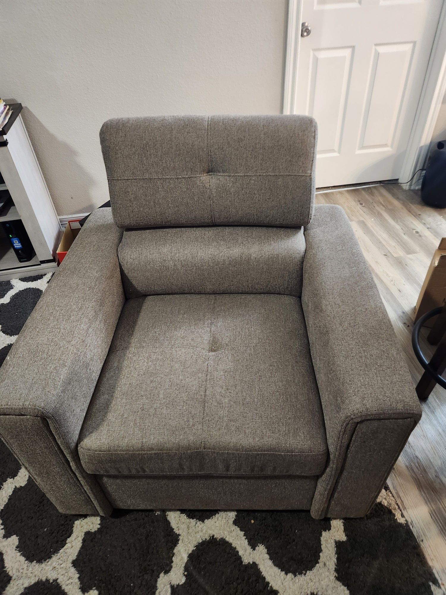 Brown Gentle Used Sofa/Chair Set