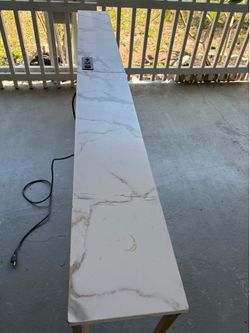 IKEA Sofa Table with Charging Ports