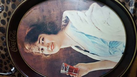 Vintage coke tray