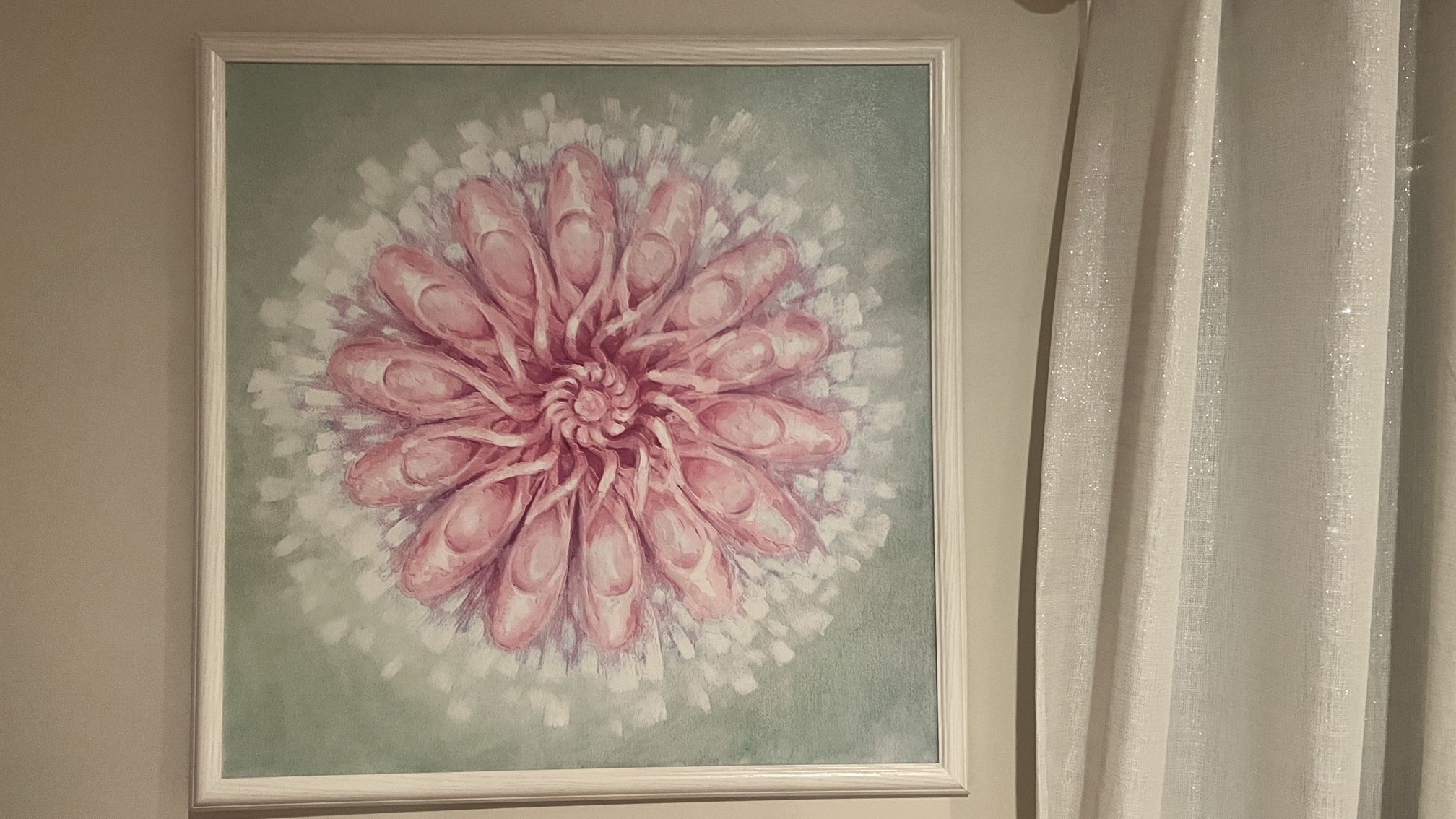 Ballerina flower Wall art