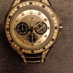 Men's Bulova Crystal Watch