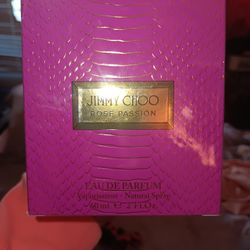 Brand New Jimmy Choo Rose Passion 2.0 Fl Oz Bottle Women's Perfume For Sale