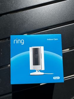 Ring Indoor cam , plug in