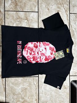 Pink bape tee