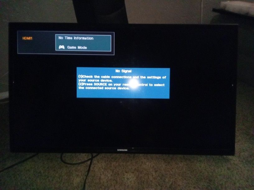 40" SAMSUNG  LED TV, WORKS LIKE NEW