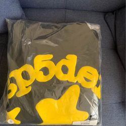 Sp5der Beluga Hoodie ‘onyx/yellow’