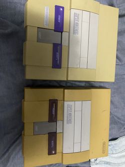 Super Nintendo  Comes With All Cords And 1 Controller 