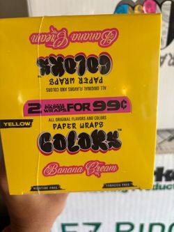 20 boxes of Color Paper wraps