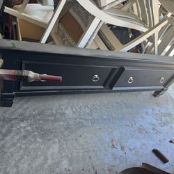 Queen Bed Frame And Dresser. 