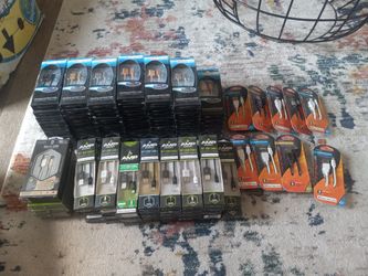 Charging Cables, Car/Wall Adapters, Headphones
