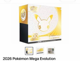 2026 Pokémon TCG 30th Celebration Pokémon Center Elite Trainer Box ETB NEW