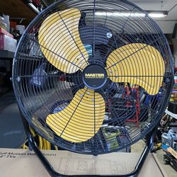 Master Floor Fan High Velocity Direct Drive 20in