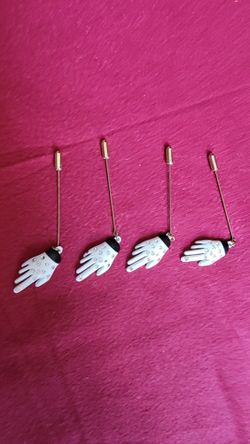 1980’s Michael Jackson Rhinestone Glove 4 Pins