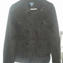 Black Jean Jacket 