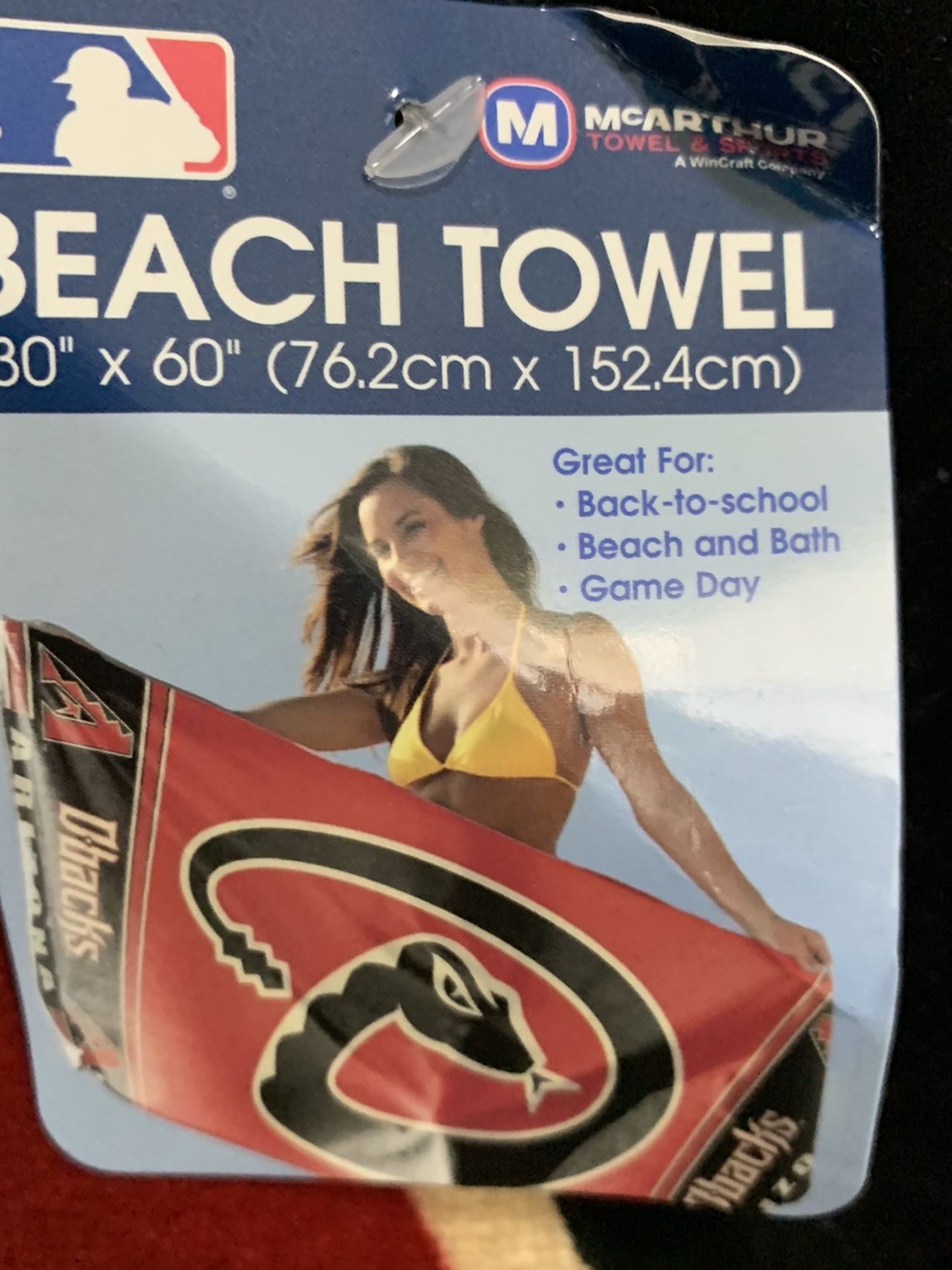 Beach Towel Arizona Diamondbacks Obacks