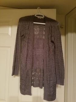 Grey size small cardigan