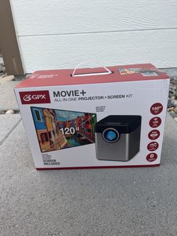 All In One Projector & Screen (120 in.).