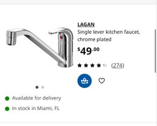 Lagan IKEA Kit Hen Faucet