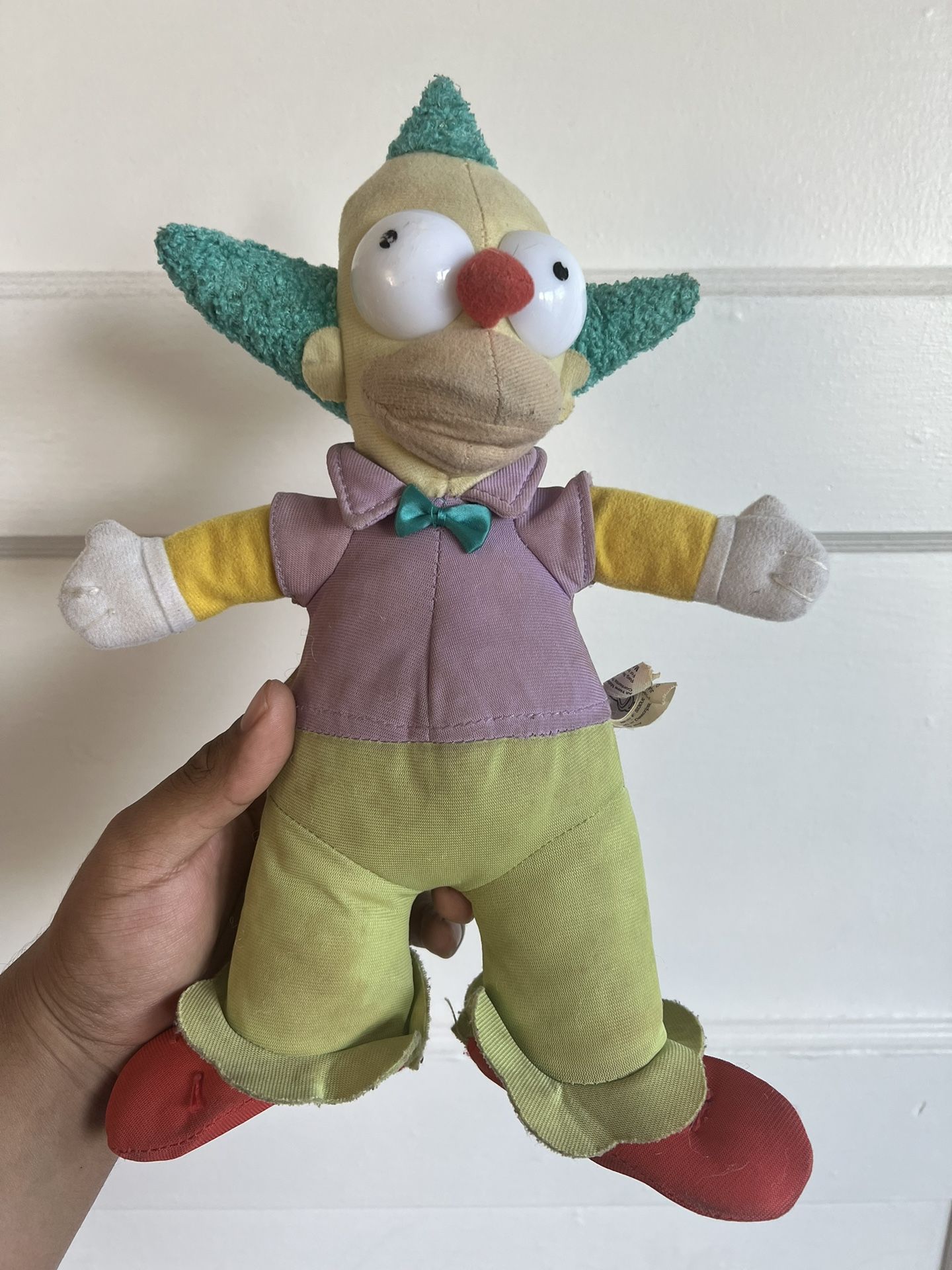 Krusty The Clown Plush Toy