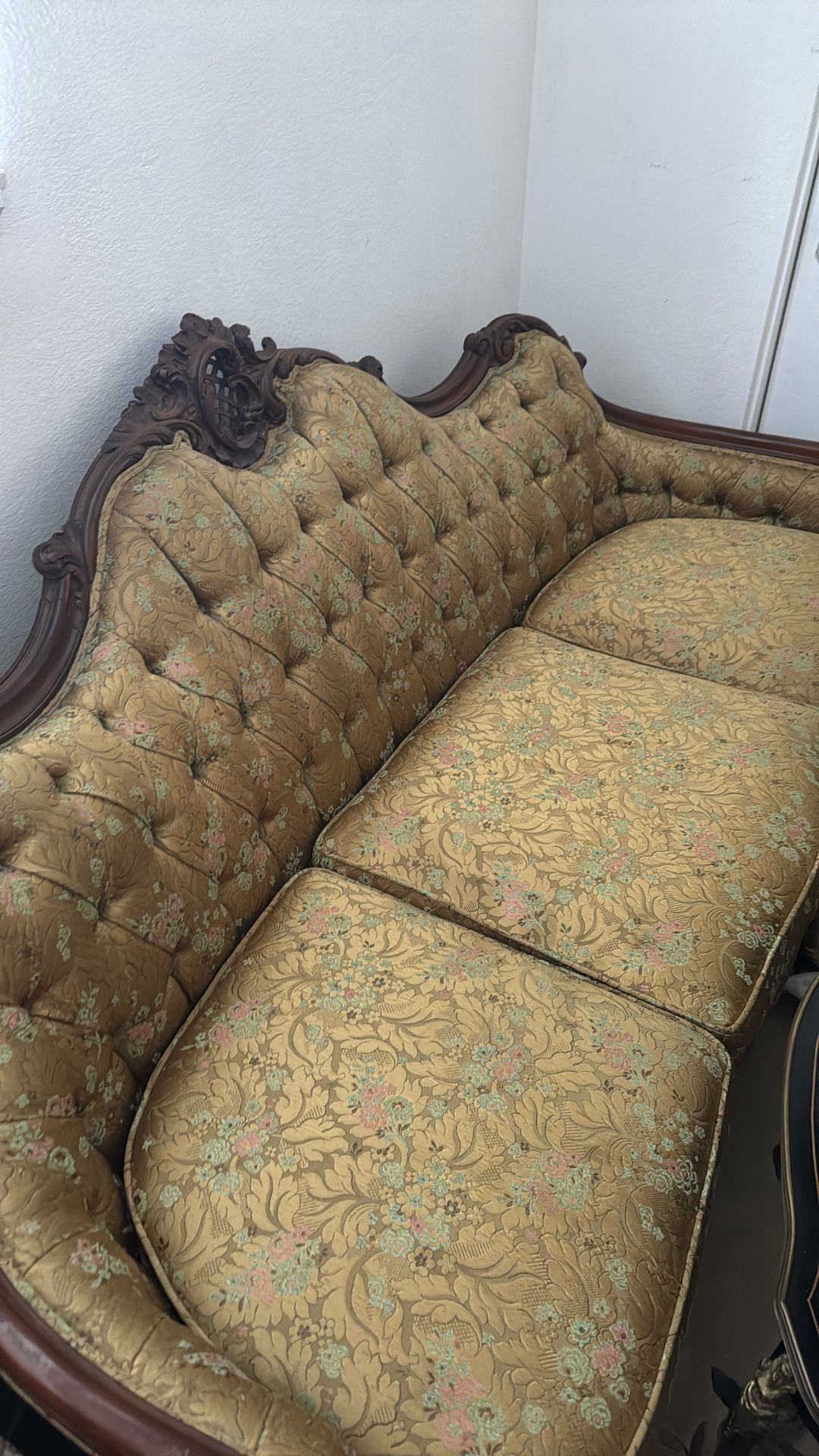 Antique Gold Sofa