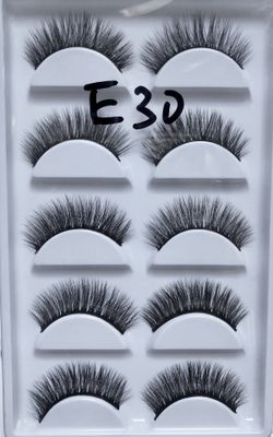 5 pairs 3D Mink eyelashes