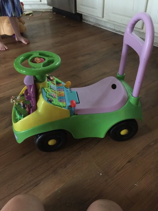Dora musical play ride on/push toy