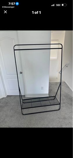 Clothes Rack Clothes Rack dimensions are 3’6x1’7x5’6”