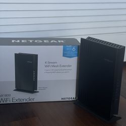 NETGEAR WiFi 6 Mesh Range Extender (EAX20) 