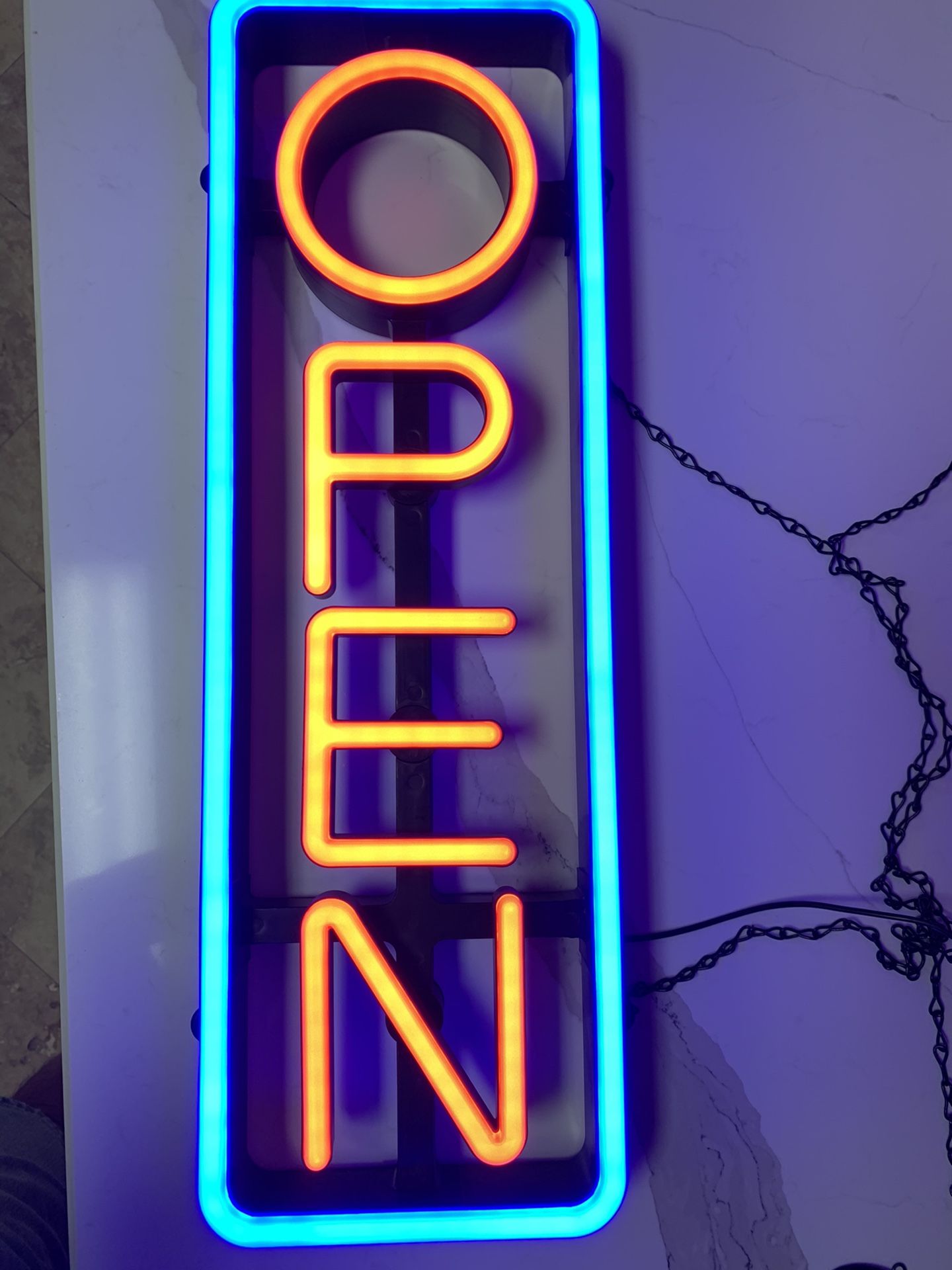 Open sign (Neon) with remote control