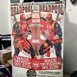 DEADPOOL Canvas print frame