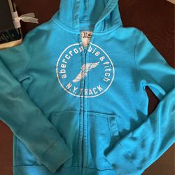 Abercrombie Zip Up Sweatshirt - Kids Size 11/12