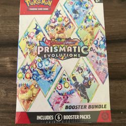 Pokemon Prismatic Evolutions Booster Bundle