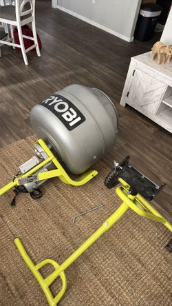 Ryobi concrete mixer