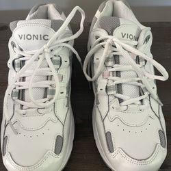 Vionic 23walk White Sneakers Size 10 - Worn Once