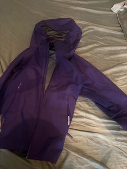 Arc'teryx Purple Gore-Tex Hooded Jacket