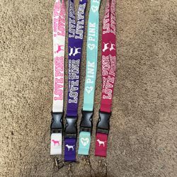 Pink & Champion Lanyards