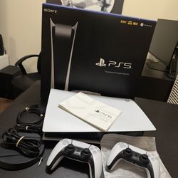 PS5 Digital with added 1TB SSD and Extra Controller